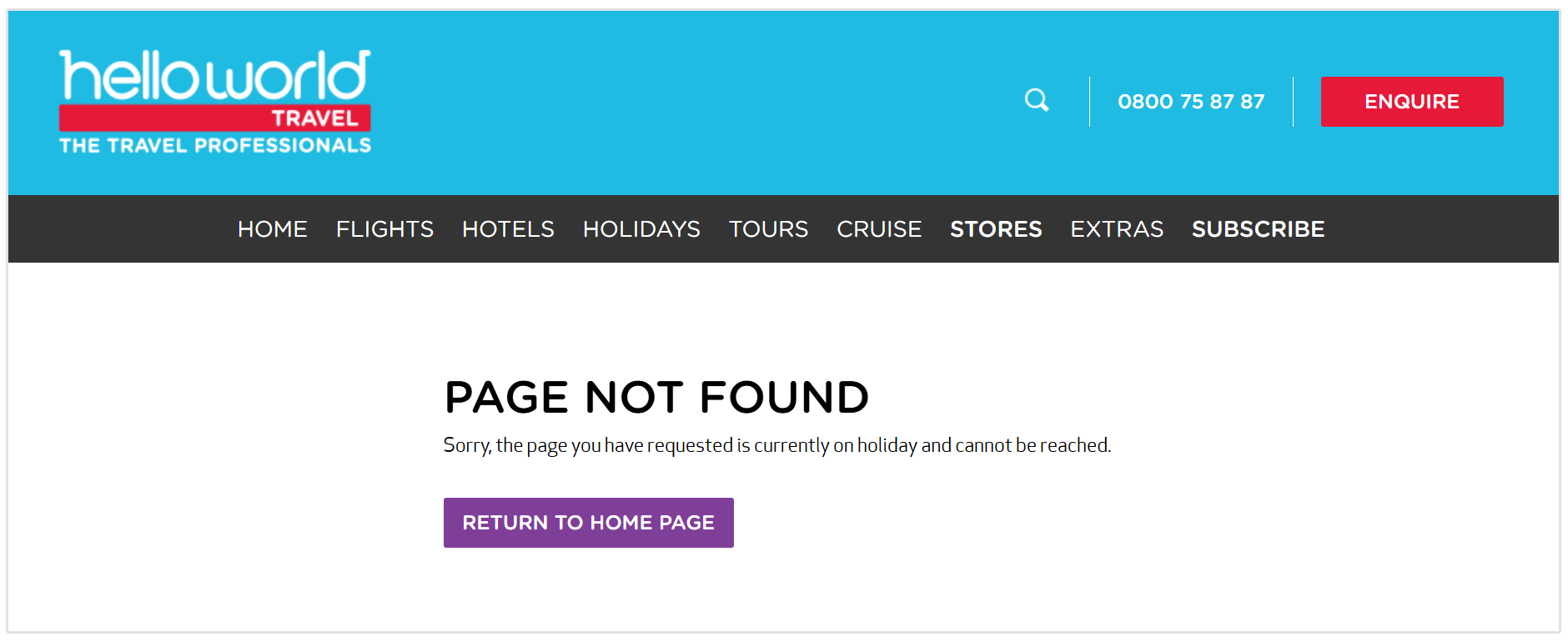 404 page
